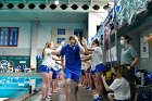 Swim Senior Day  Wheaton College Swimming & Diving Senior Day 2022. - Photo By: KEITH NORDSTROM : Wheaton, Diving, Swim, Swimming, Senior Day